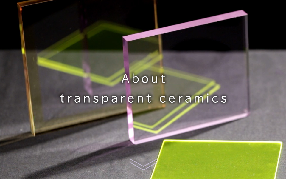 About transparent ceramics